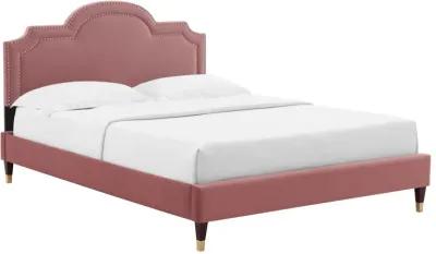 Aviana Performance Velvet Twin Bed