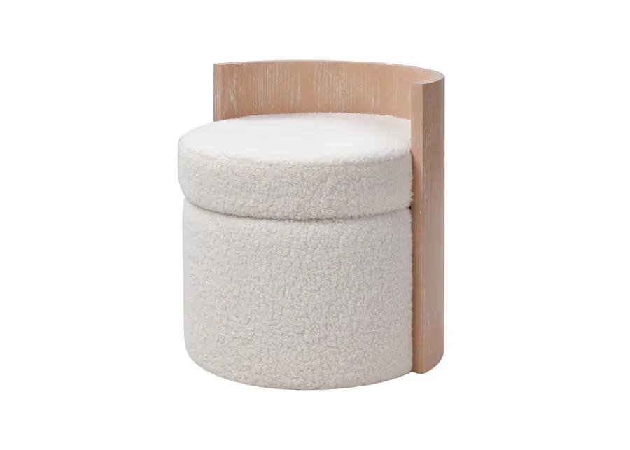 Pollard Stool - Light Oak