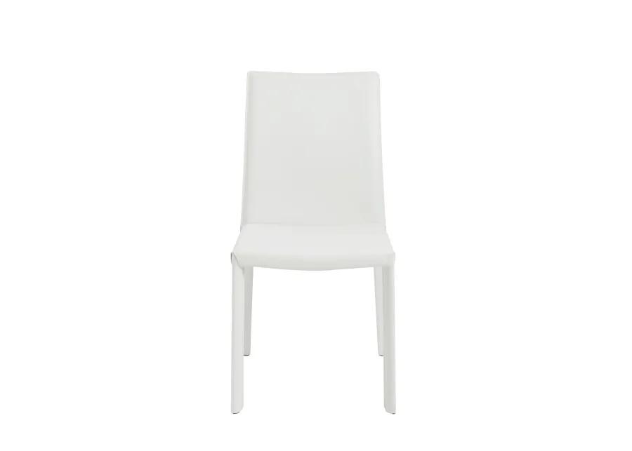 Hasina Side Chair in White - Set of 2