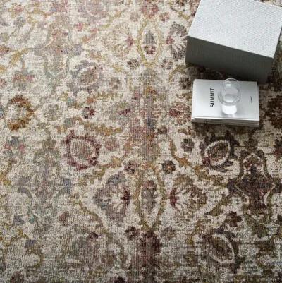 Success Kaede Distressed Vintage Floral Moroccan Trellis 8x10 Area Rug