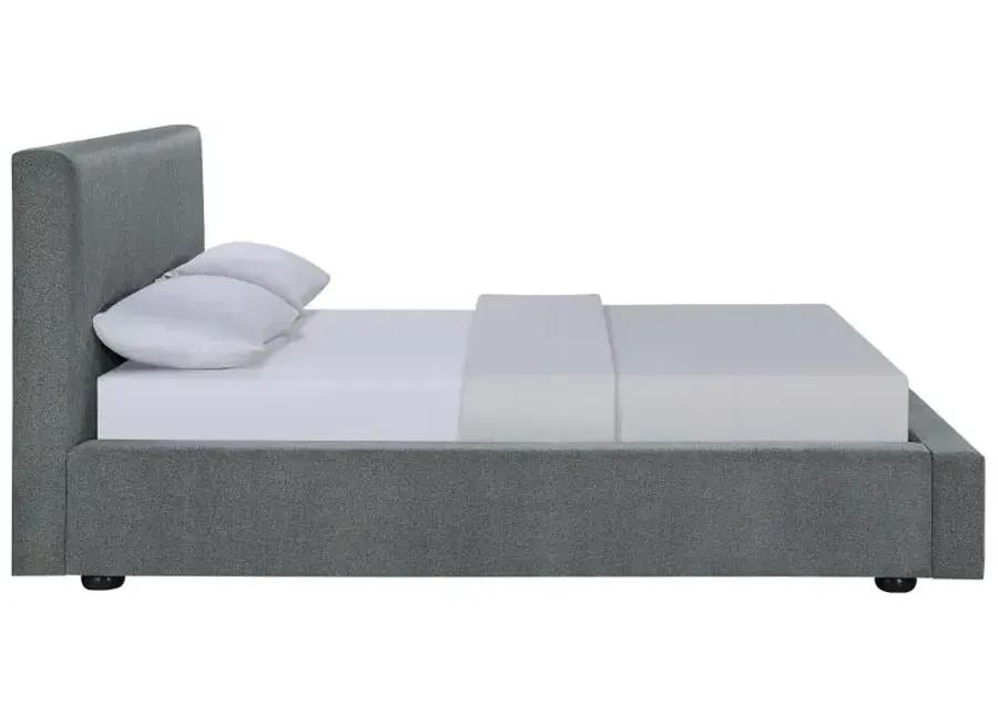 Gregory Upholstered Platform Bed Graphite