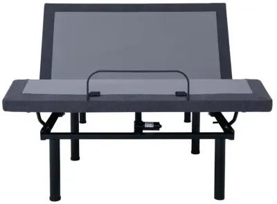 Negan Twin XL Adjustable Bed Base Grey and Black