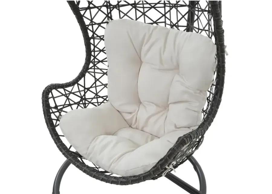 Panama Jack Hanging Chair w/Metal Stand &amp; Cushions