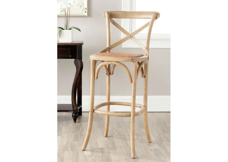 FRANKLIN X BACK BAR STOOL