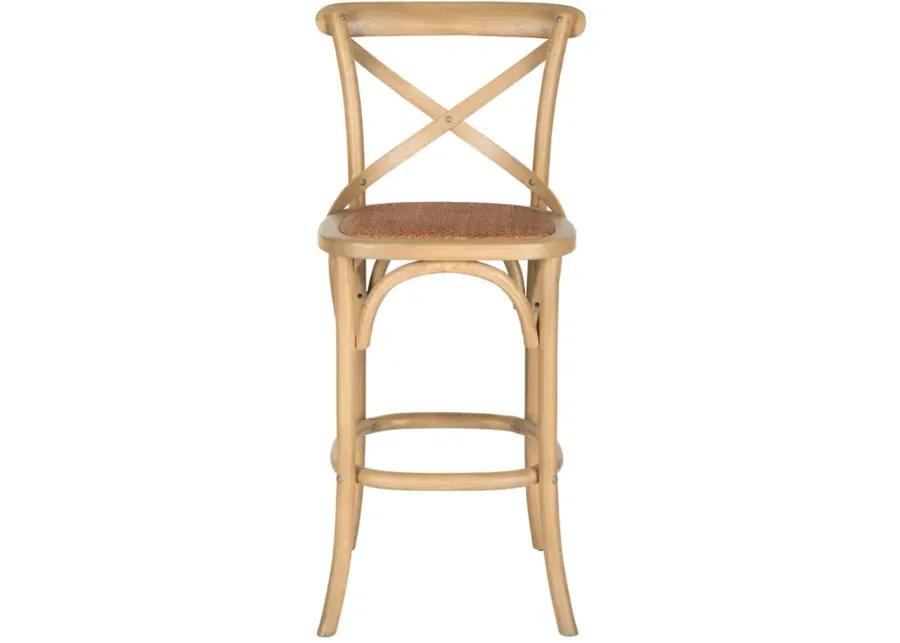 FRANKLIN X BACK BAR STOOL