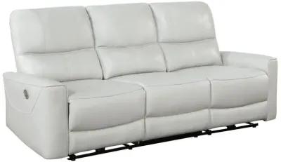 Greenfield 3-piece Upholstered Power Reclining Sofa Set Ivory