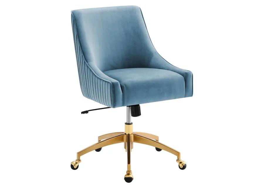 Discern Performance Velvet Office Chair