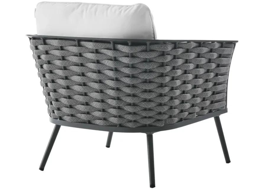 Stance Outdoor Patio Aluminum Armchair