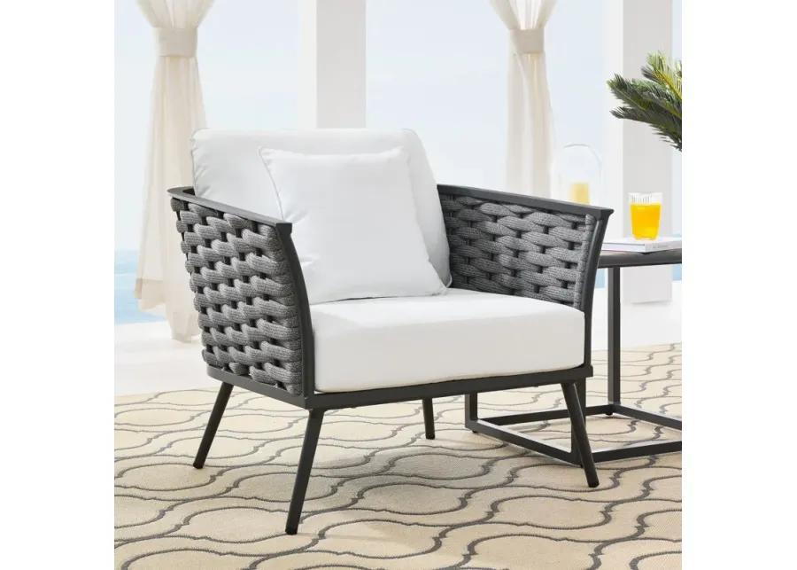 Stance Outdoor Patio Aluminum Armchair