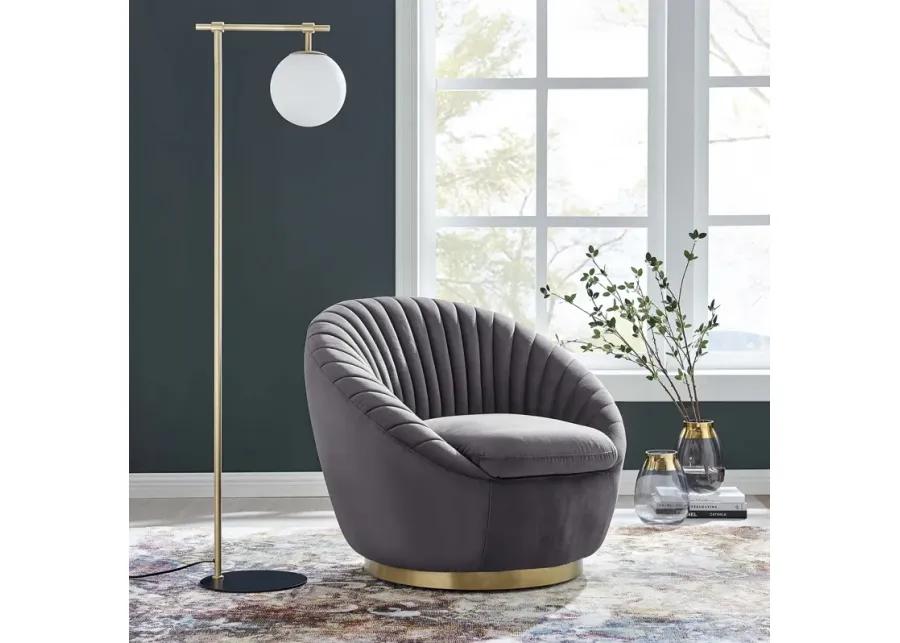 Whirr Tufted Swivel Chair