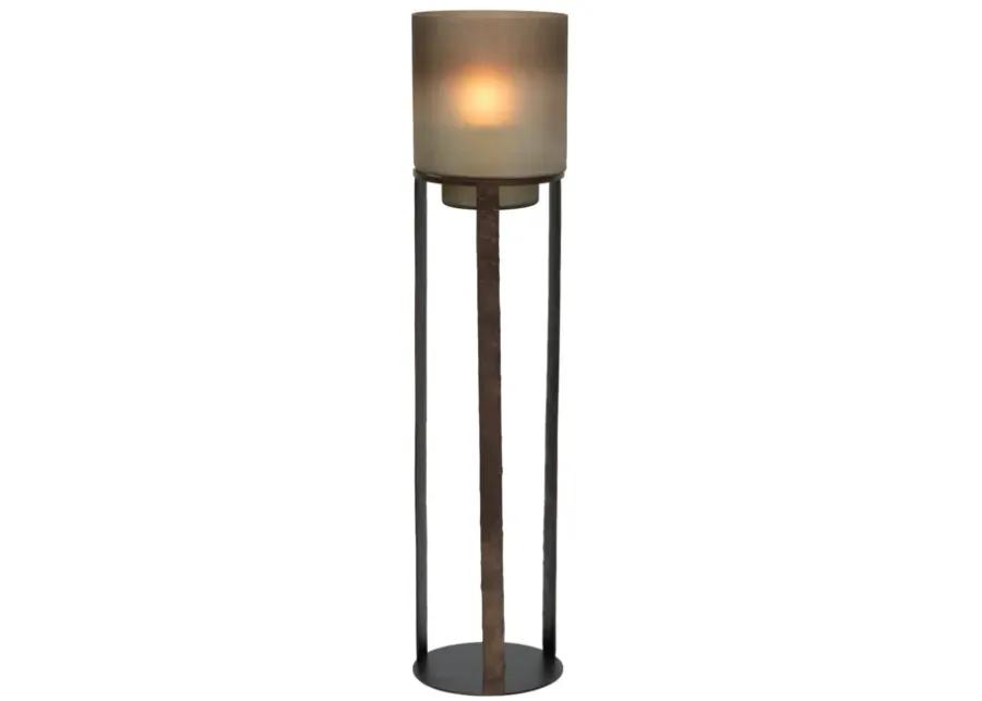 47" Lantern On Stand, Bronze