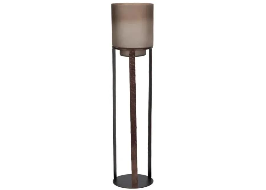 47" Lantern On Stand, Bronze