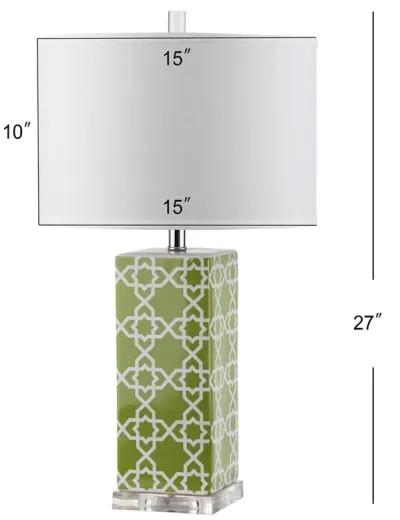 Quatrefoil 27-Inch H Table Lamp - Set of 2