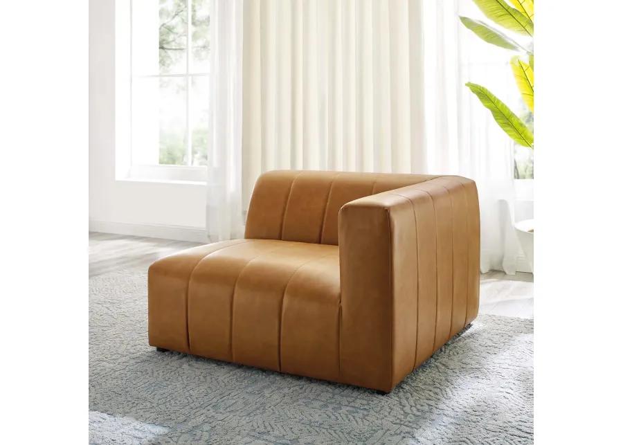 Bartlett Vegan Leather Right-Arm Chair