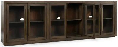 Bradley Oak Wood 6Dr Cabinet Landmark Brown