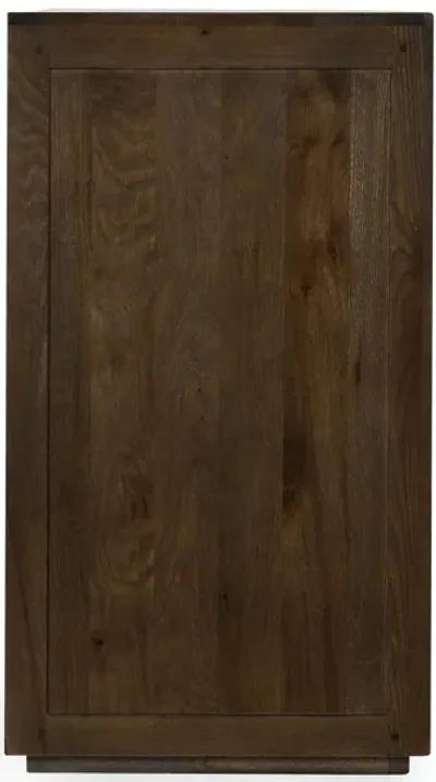 Bradley Oak Wood 6Dr Cabinet Landmark Brown