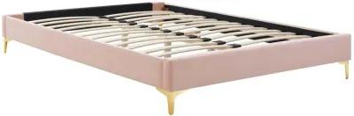 Sutton King Performance Velvet Bed Frame