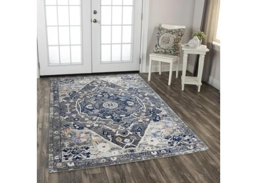 Marquise Dk.Gray  Polypropylene  8'0"x9'6" Rectangle Rug