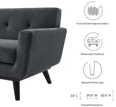 Engage Herringbone Armchair