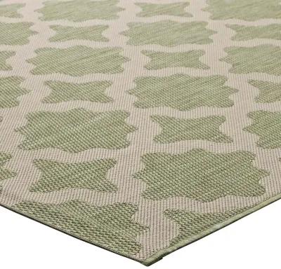 Cerelia Moroccan Trellis 4x6 Indoor and Outdoor Area Rug