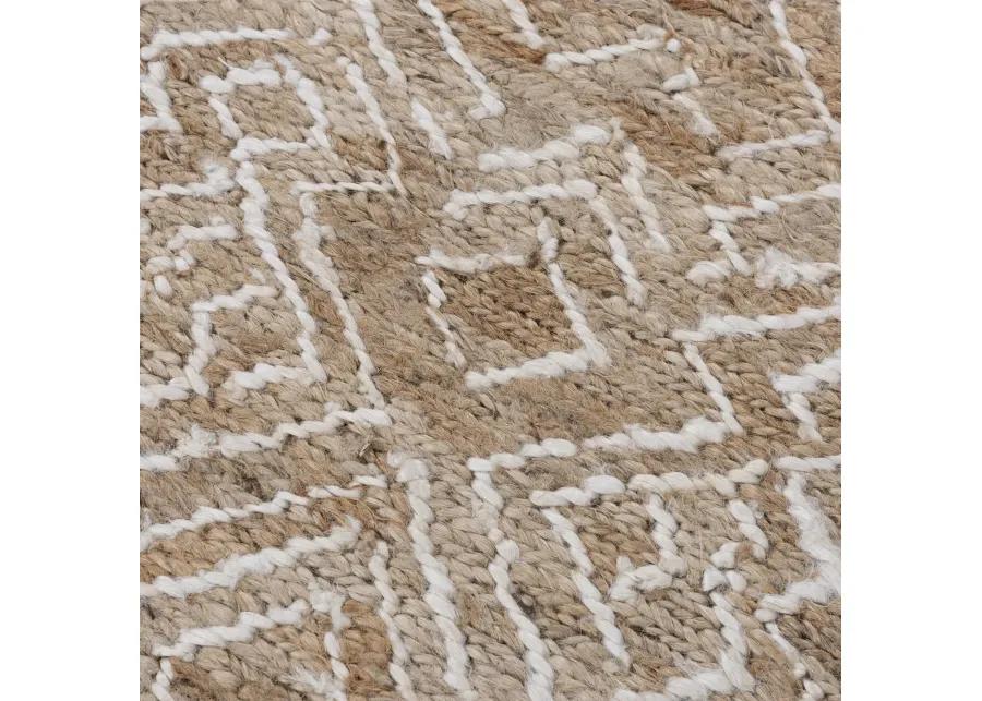 Bengal Natural/Beige  Jute 10' x 14' Rectangle Rug