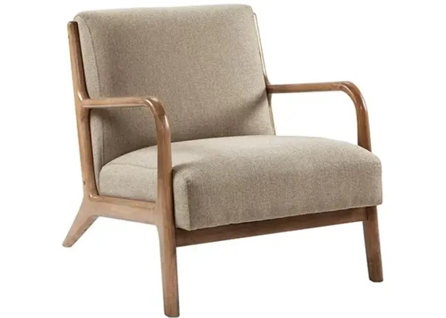 INK+IVY Novak Taupe Lounge Chair