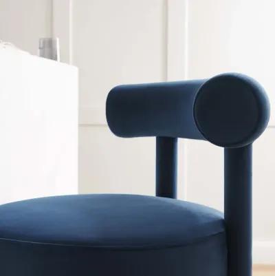 Toulouse Performance Velvet Counter Stool