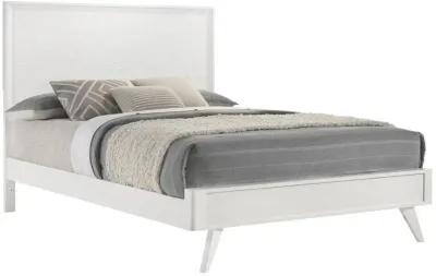 Janelle California King Panel Bed White