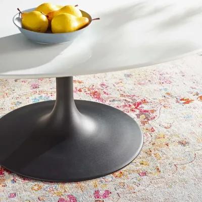 Lippa Oval-Shaped Coffee Table