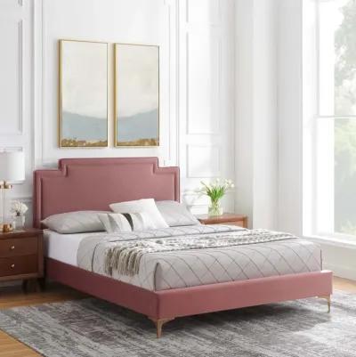 Liva Performance Velvet King Bed