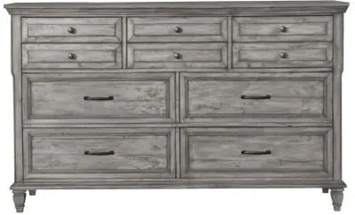 Avenue 4-piece Queen Panel Bedroom Set Grey