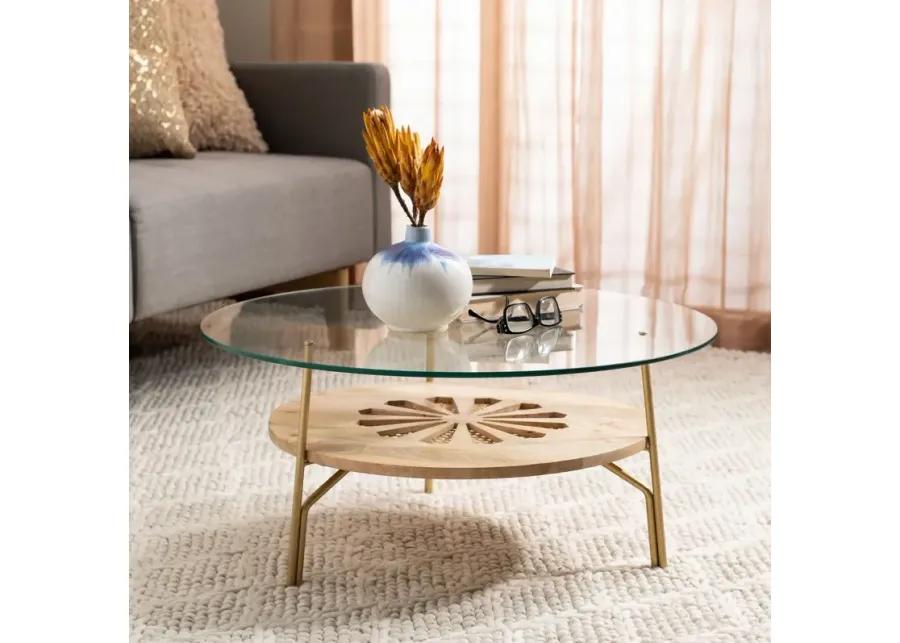 FLORA ROUND COFFEE TABLE