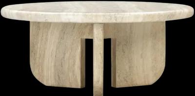 Patrizia Concrete Round Indoor/Outdoor Coffee Table