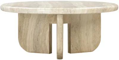 Patrizia Concrete Round Indoor/Outdoor Coffee Table