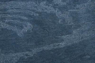 Fifth Avenue Blue Abstract Wool 9'x12' Rectangle Rug