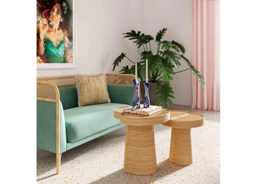 Felicia Short Lilypad Side Table