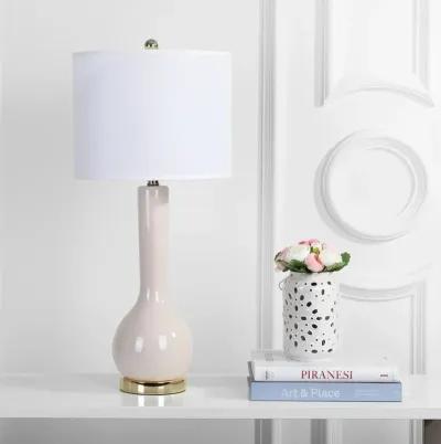 Mae 30.5-Inch H Long Neck Ceramic Table Lamp - Set of 2