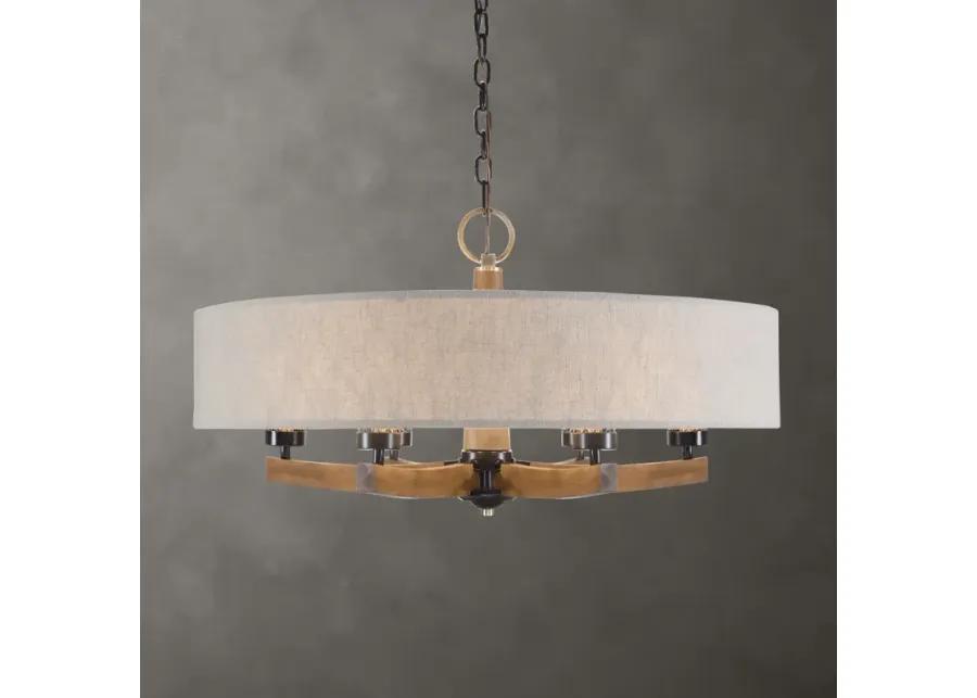 Woodall 6 Light Drum Chandelier