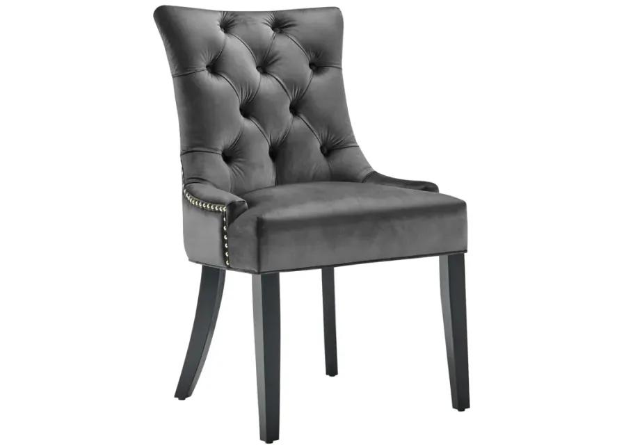 Regent Tufted Performance Velvet Dining Side Chairs - Set of 2