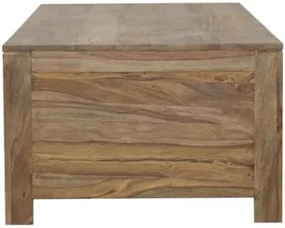 Esther 6-drawer Storage Coffee Table Natural Sheesham