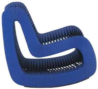 seat belt rocking chair, blue/black