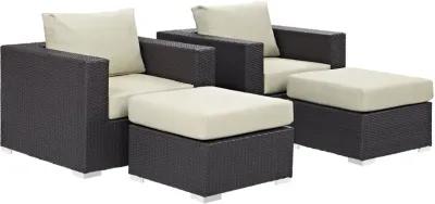 Convene 4-Piece Outdoor Armchair Set