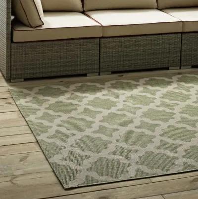 Cerelia Moroccan Trellis 9x12 Indoor and Outdoor Area Rug