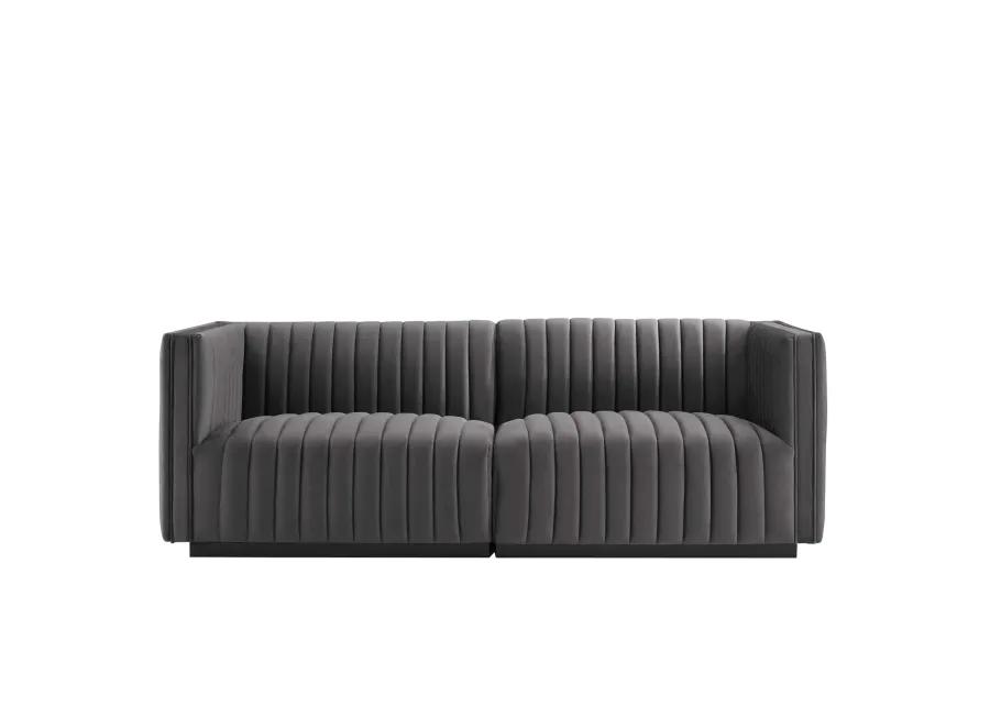 Conjure Channel Tufted Performance Loveseat