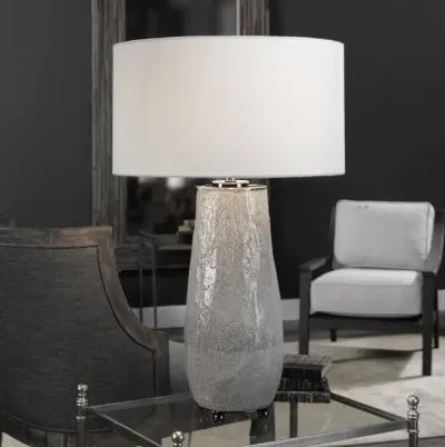 Balkana Aged Gray Table Lamp