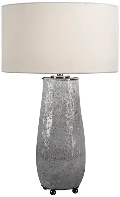 Balkana Aged Gray Table Lamp