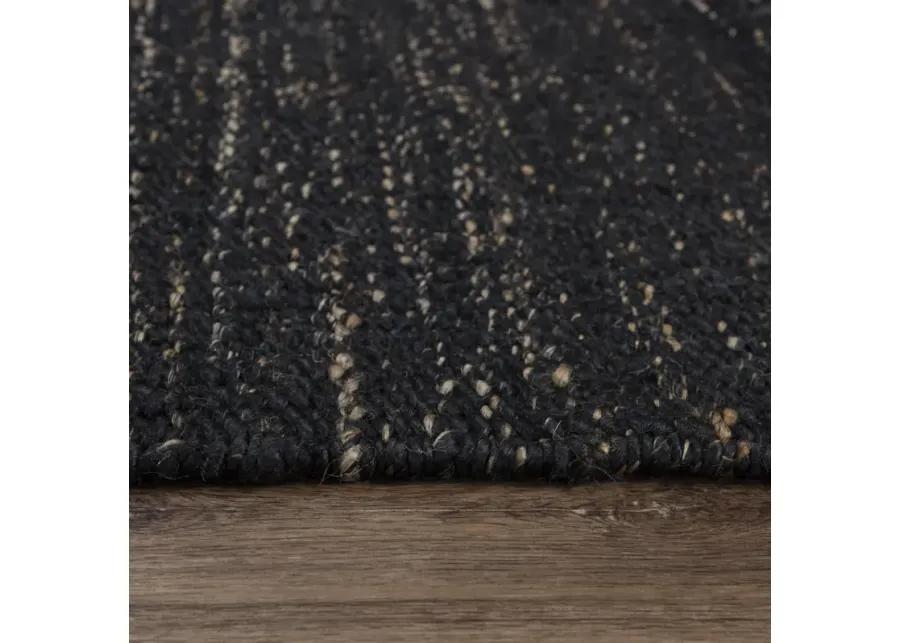 Bengal Black  Jute 10' x 14' Rectangle Rug