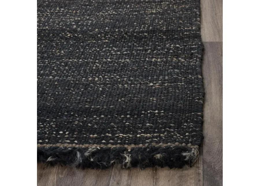 Bengal Black  Jute 10' x 14' Rectangle Rug