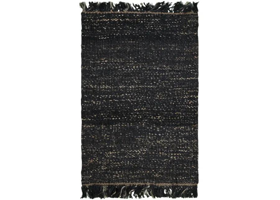 Bengal Black  Jute 10' x 14' Rectangle Rug