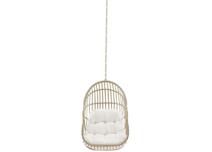 Amalie Wicker Rattan Outdoor Patio Rattan Swing Chair without Stand